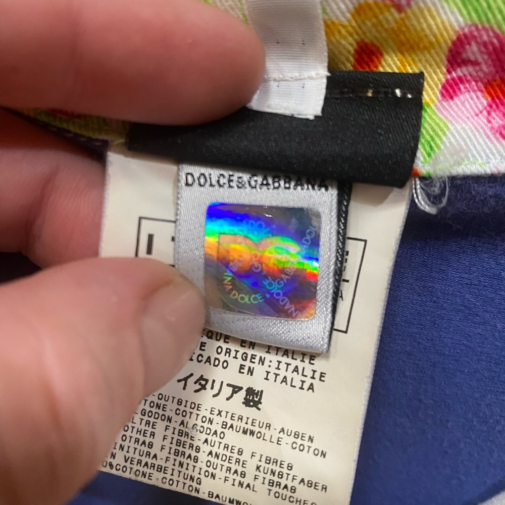 D&G Multicolor Short Sleeve Tee - Picture 4 of 13
